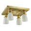 Schoolhouse & Early Electric 4 - Light Flush Mount