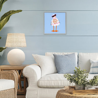 «Fries Avant Guys Seagull», estampe numérique, design by Bex Morley Design