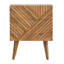 Carmelita 45cm W Solid Wood Bedside Table