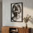 Abstract Face Metal Wall Art