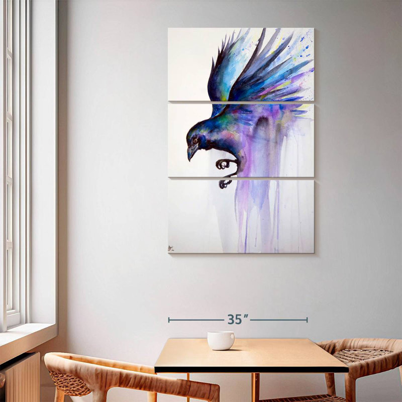Brampt Nevermore, 65" H x 42" W