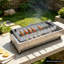 Barbecue rotatif à rotation automatique pour barbecue