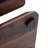 Modern Minimalist Walnut Dark Brown Texture Sticker-Patterned MDF Rectangular Coffee Table. Add a quiet and cozy atmosphere to your home.MDF coffee table,Walnut,Dark Brown textured Sticker,side table