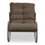 Chaise berçante d'extérieur Lyra - brun