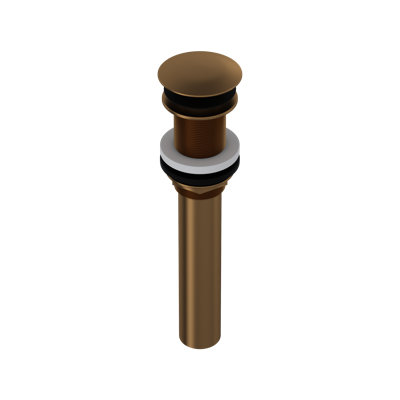 Push Drain Without Overflow