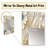 Zabir Beige Frosty Drift Experience - marble  Decorative Mirror, Modern Wall Mirror, Printed Metal Art-693068881