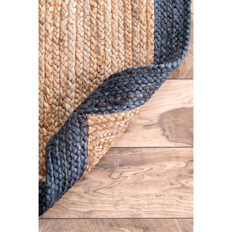 Tapis bleu / brun Lomanto, Rectangle 3 pi x 5 pi