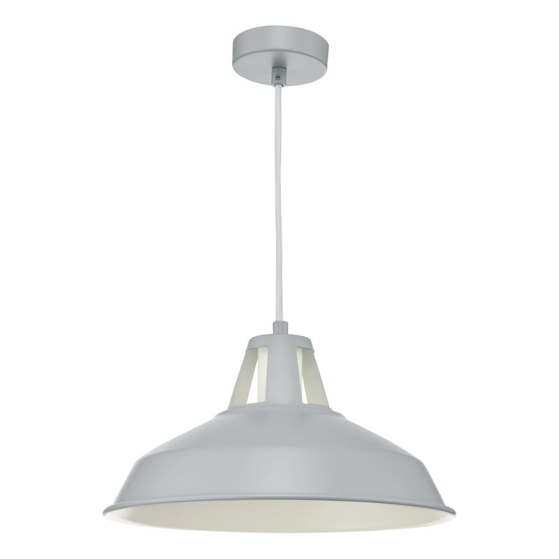 Turnage 1 - Light Single Pendant, Grey