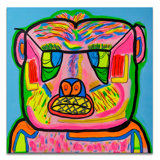 'Untitled VI' Wrapped Canvas Original Painting