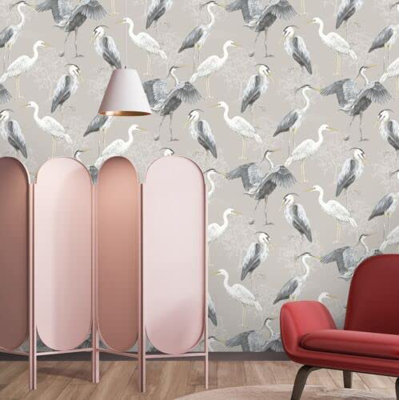 Evija animal Print Matte Finish Wallpaper 10m x 53cm Roll