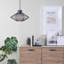 1 - Light Black Unique/Statement Pendant