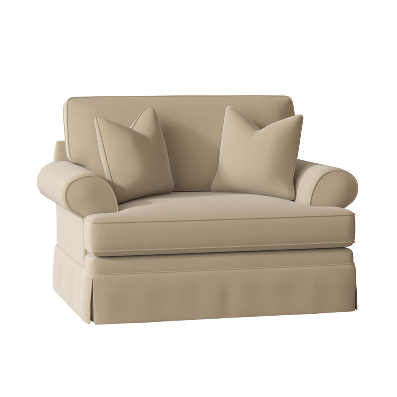 Fauteuil Brookner, Bayou, toile de pierre