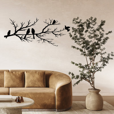Birds On A Branch Wall Art