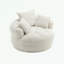 Canapé simple en chenille avec coussins-276592242