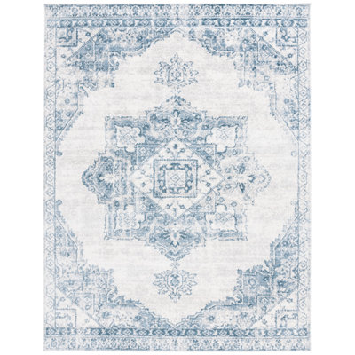 Lowrey Blue/White Rug