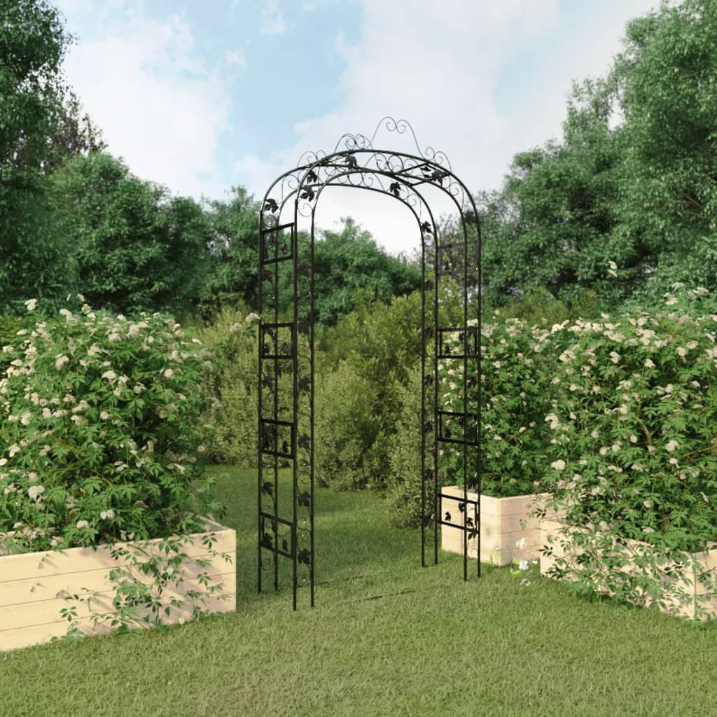 Lark Manor Garden Arch Black 45.7