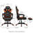 Adults Ergonomic Racing Style High Back Computer Chair with Footrest Headrest and Lumbar Support-98222632