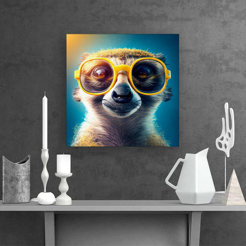Meerkat - Wrapped Canvas Print