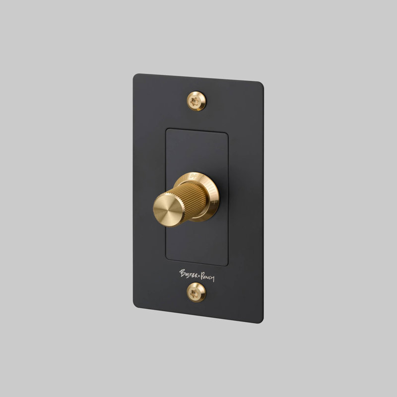 1G Plate / Logo , Black