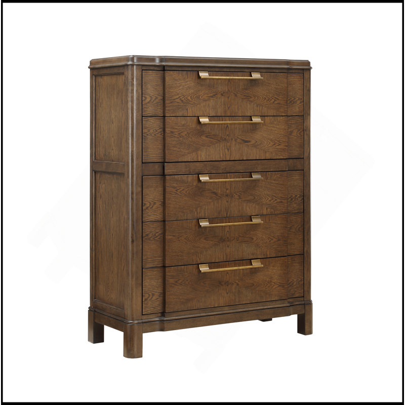 Milan - Commode - Brun foncé