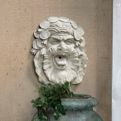 Handcrafted Outdoor Weather Resistant Sculptural Fountain