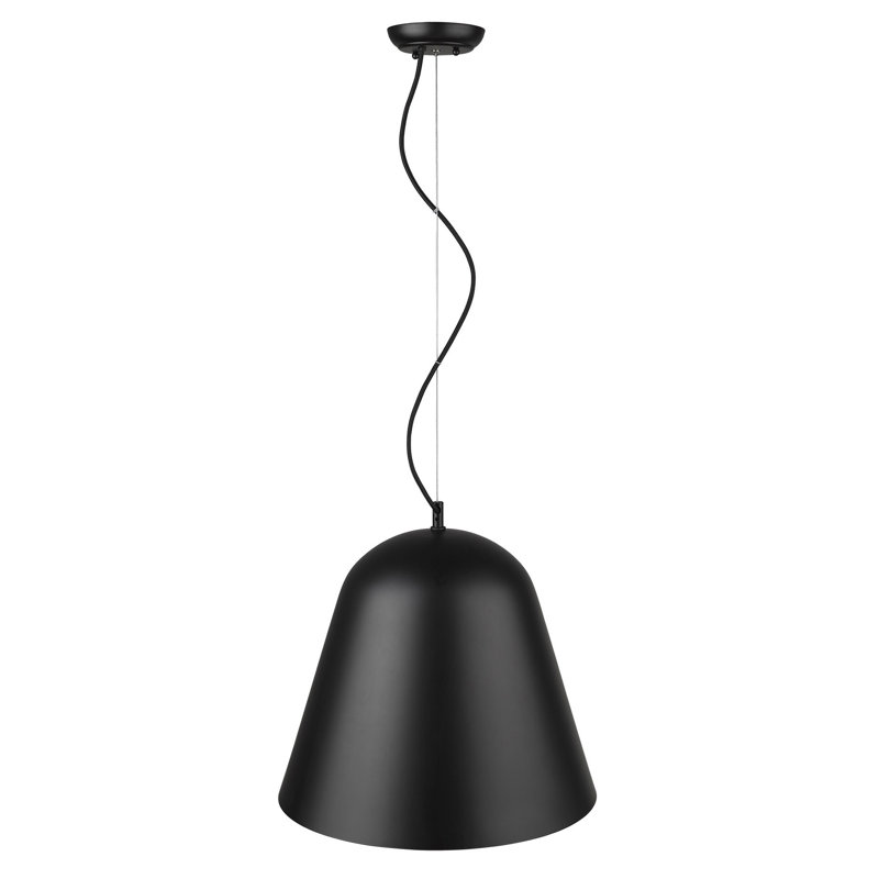 Janes 1 - Light Single Pendant, Matte Black