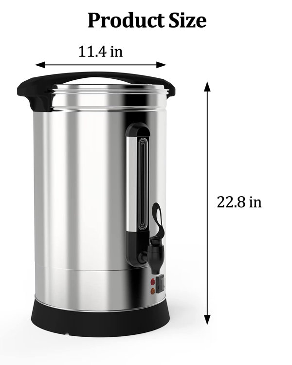 MegaChef 100 Cup Stainless Steel Coffee Urn