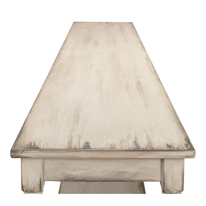 Jensen 95'' W Solid Wood Console Table