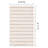 Wum Striped Machine Woven Polypropylene Area Rug in Beige/Cream-1217080333