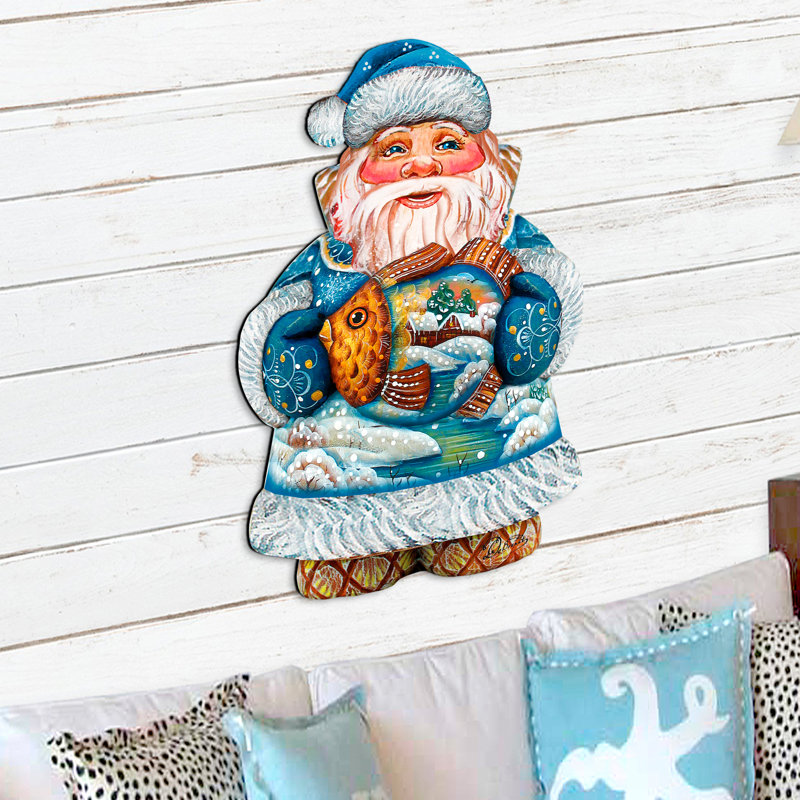 Cintre pour porte père noël