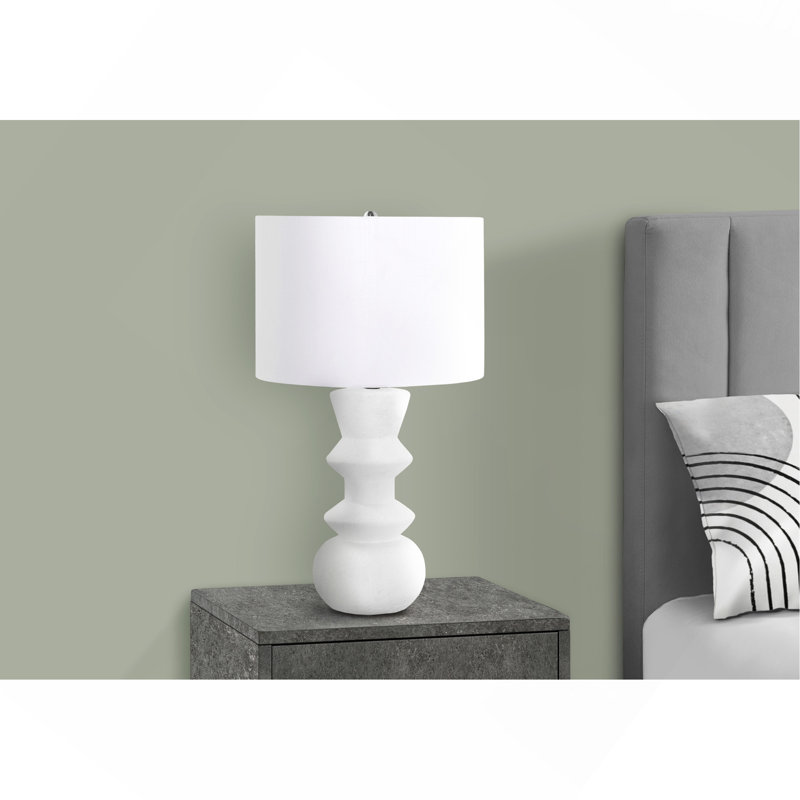 Lampe de table de style moderne, Crème, crème
