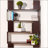 90cm Extended 5-Tier Freestanding L-Shaped Corner Bookshelf with Anti-Drop and Tipping Safety for Home and Office