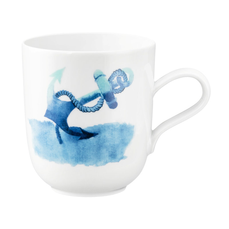 Mug with handle, Anchor