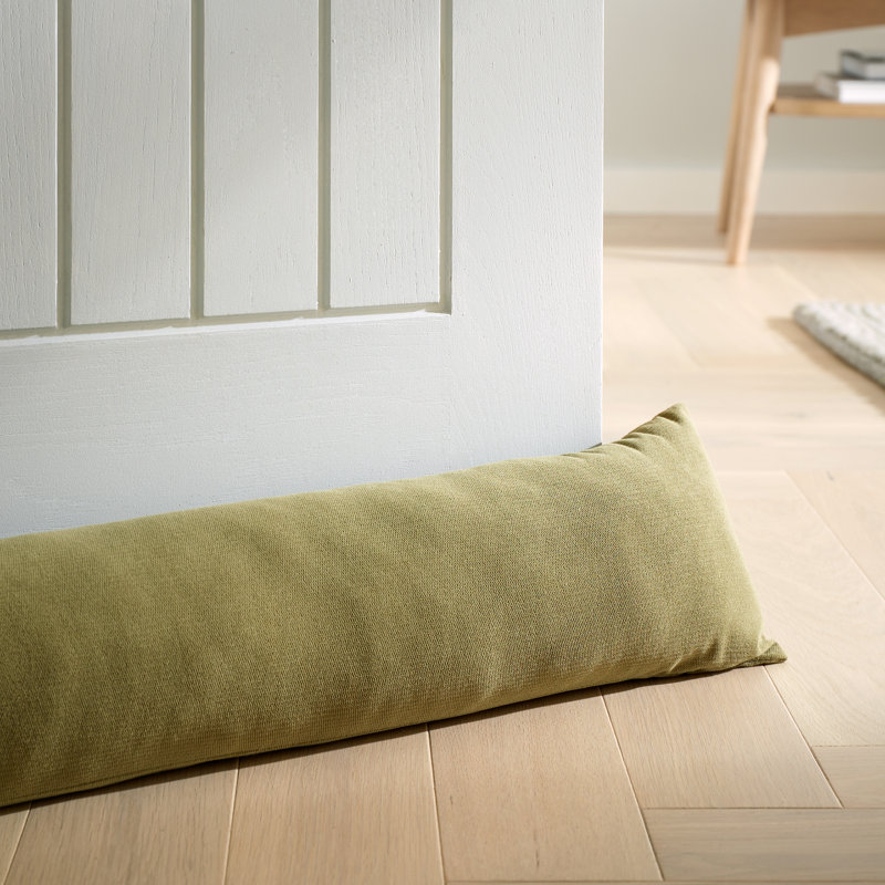 Wilson Velvet Door Draught Excluder, Olive