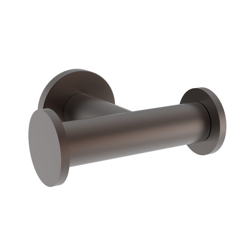 Priya Double Robe Hook, English Bronze