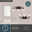 Éclairage de salle de bain à intensité variable à 3 lumières Byrnes-690118416-690118417