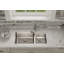 Évier de cuisine à double cuve encastrable L 35,25 po x l 20,5 po Lustertone