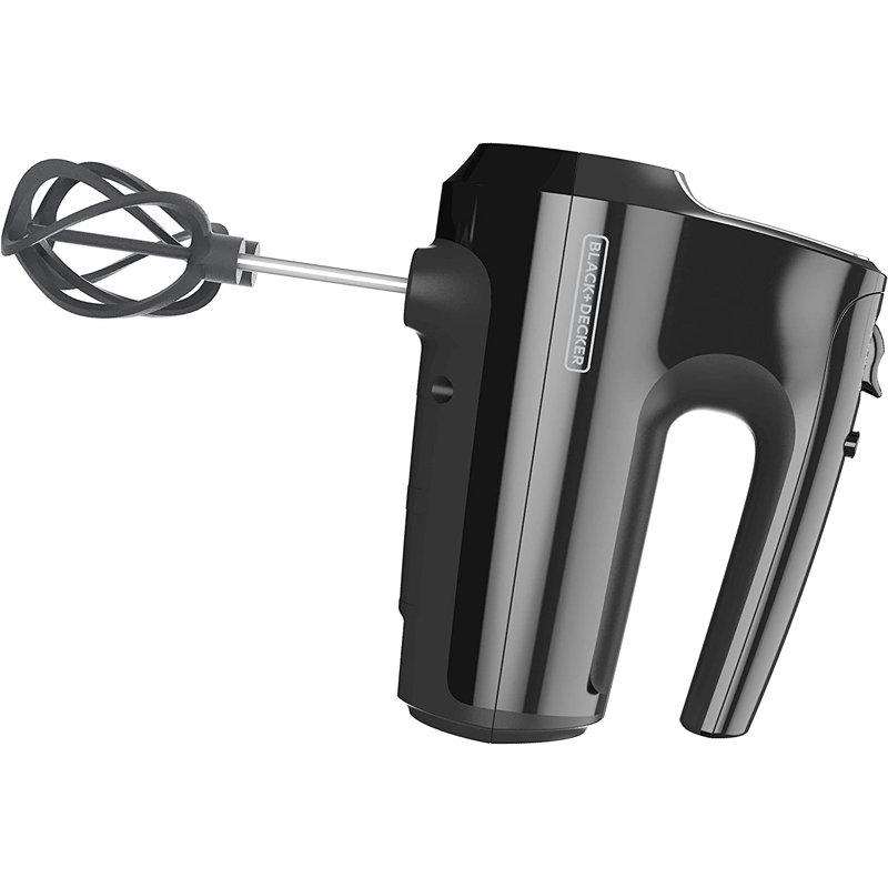 Mélangeur à main électrique à 5 vitesses Black + Decker - Noir