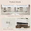 Meuble-lavabo double 48 po avec lavabo et robinets non inclus-1318531518-1318531516