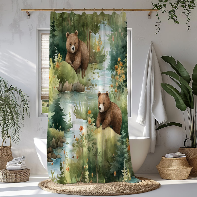 Tapis de douche et tapis de bain Woodland Bears