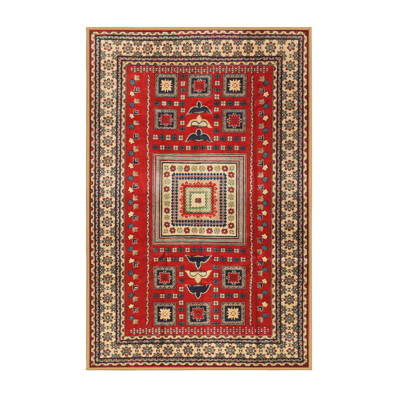 Tapis rouge à motif sud-ouest, Rectangle 2 pi x 3 pi