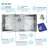 Crosstown 37" L x 19" W Undermount Kitchen Sink Kit