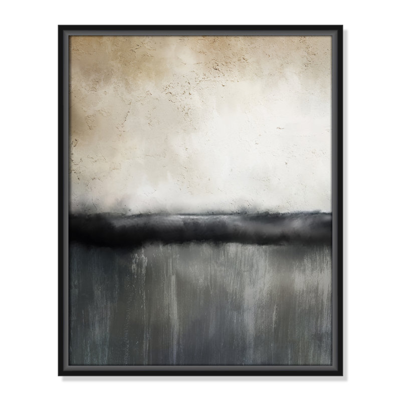 Dorota Sunset by Kimberly Allen Print, Picture Framed Canvas, 21.5" H x 17.5" W, Black