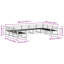 404cm Wide Patio Sectional Set