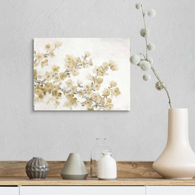 «Neutral Cherry Blossom Composition II» par Timothy O 'Toole - reproduction d'art sur toile