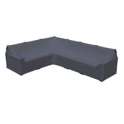 Edge 110.5'' Wide L-Shaped Patio Sectional Sofa Cover
