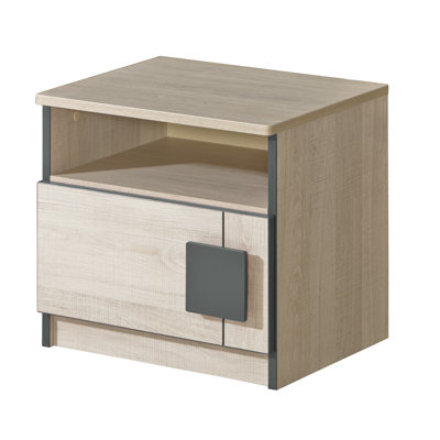 Troutville 1 Drawer Nightstand