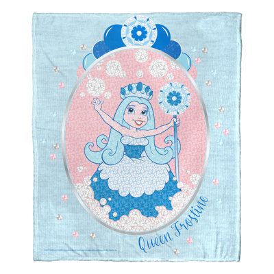 Northwest Hasbro Candyland Sequined Frostine Throw In Multi