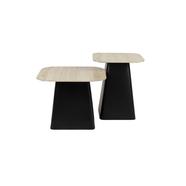 Gracie Oaks Ahniya Side Table Set of 2 | Wayfair.co.uk
