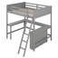 Lit mezzanine double Homerton pour enfants-2060120687